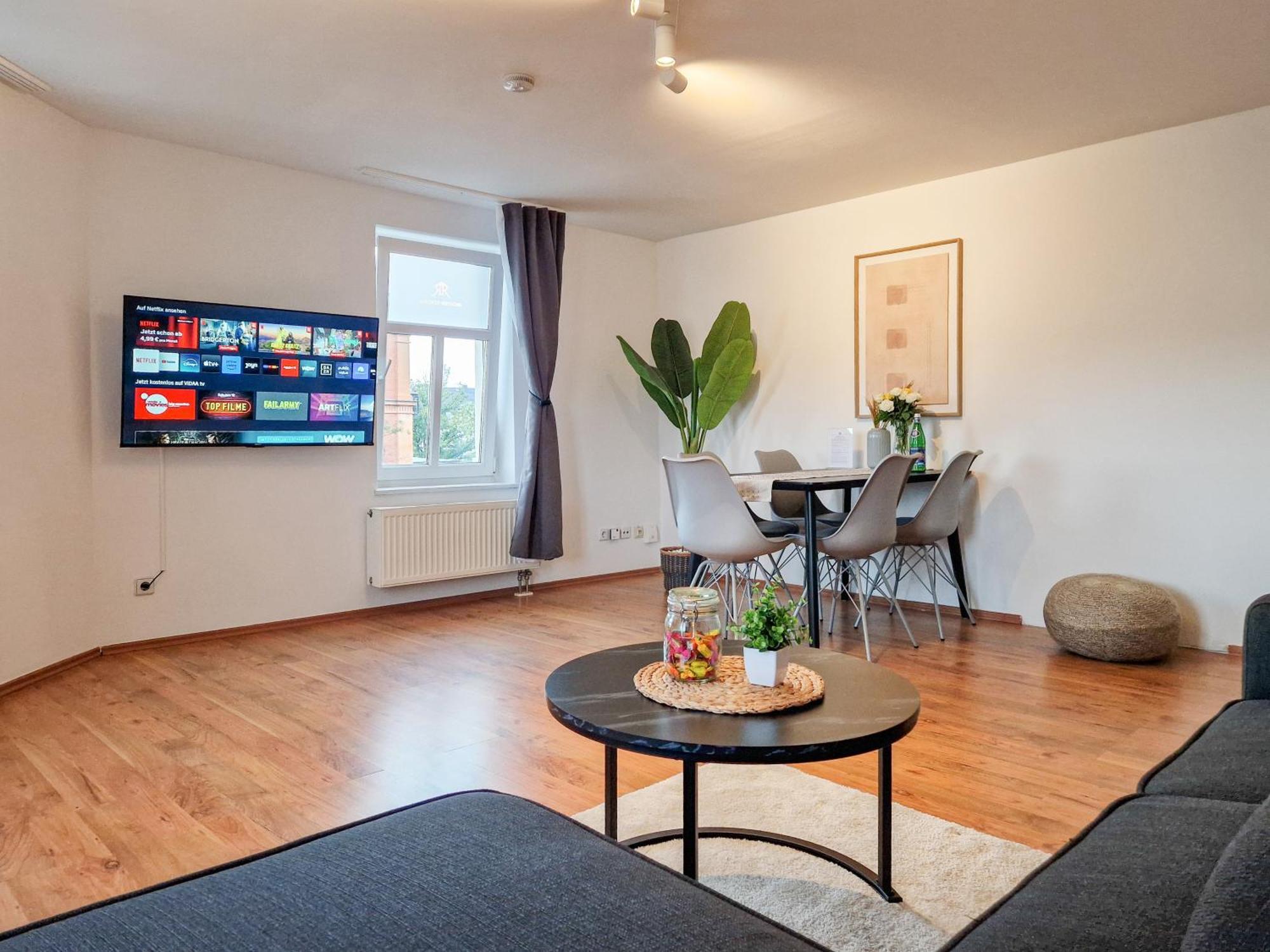 Rr - New - Apartments Kappel - 85Qm - Lift - Wifi Chemnitz Bagian luar foto